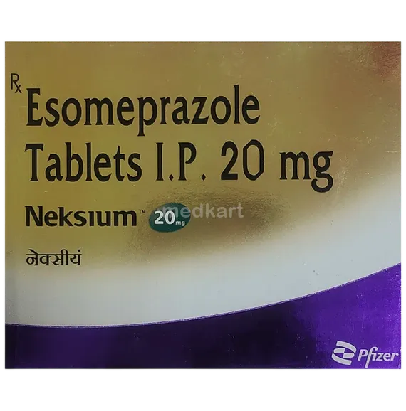 neksium 20mg tablet 15's